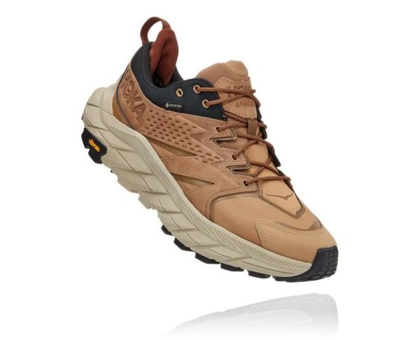 HOKA ONE ONE Anacapa Low GORE-TEX for Men Tiger's Eye / Black