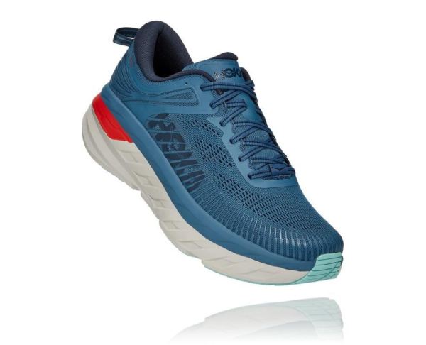 HOKA ONE ONE Bondi 7 for Men Real Teal / Outer Space