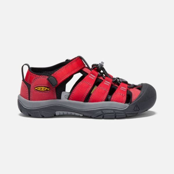 Keen Shoes | Big Kids' Newport H2-Ribbon Red/Gargoyle