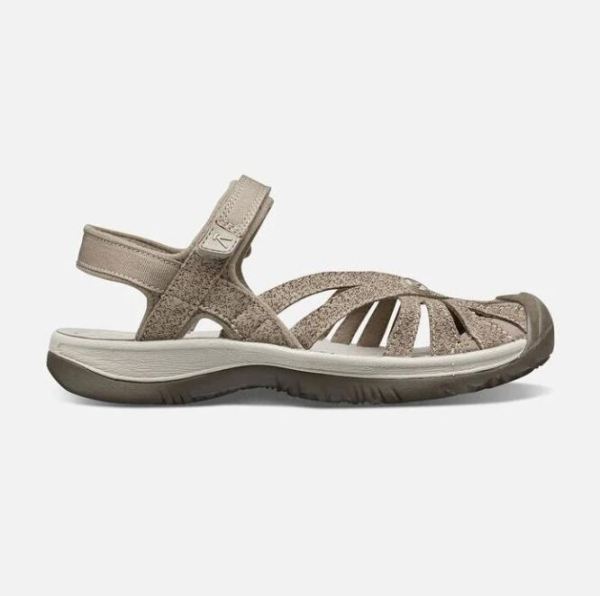 Keen Shoes | Women's Rose Sandal-BRINDLE/SHITAKE