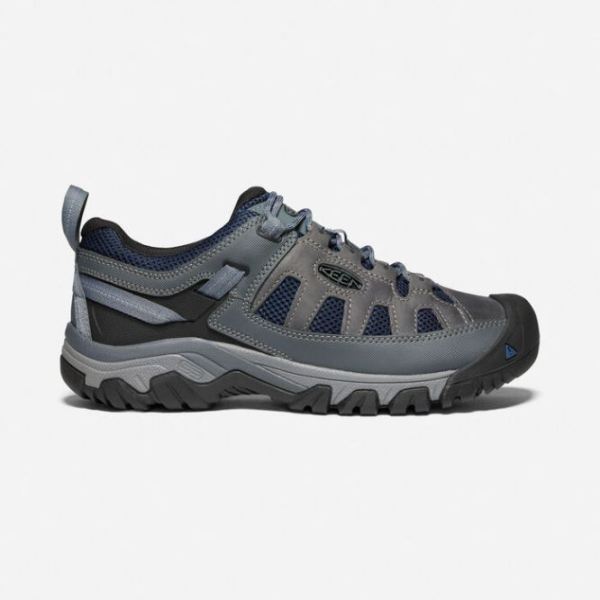 Keen Shoes | Men's Targhee Vent-Steel Grey/Majolica Blue
