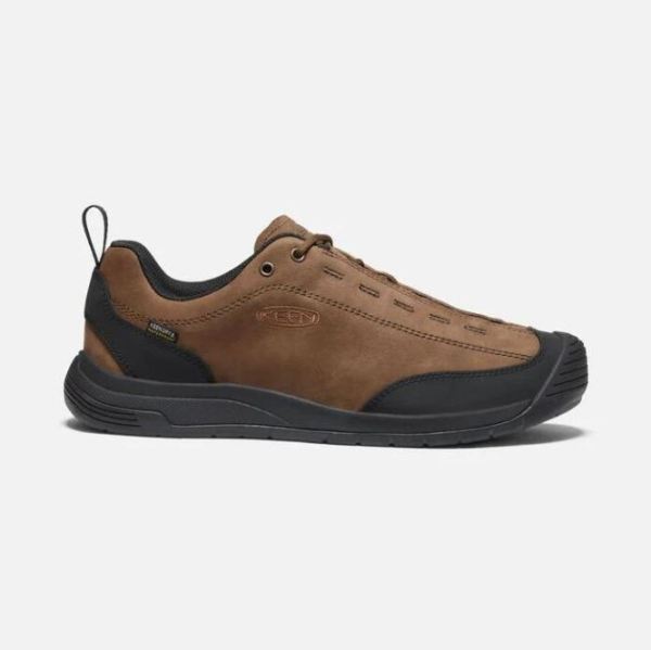 Keen Shoes | Men's Jasper II Waterproof Shoe-Dark Earth/Black