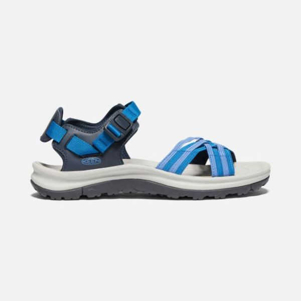 Keen Shoes | Women's Terradora II Strappy Open-Toe-Navy/Mykonos Blue