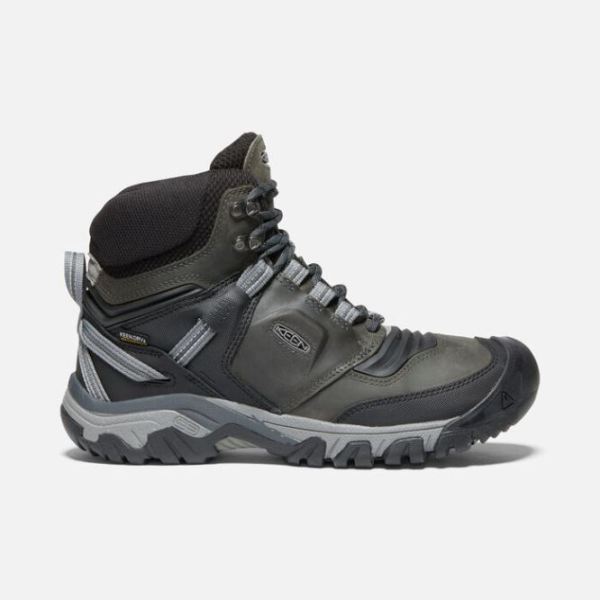 Keen Shoes | Men's Ridge Flex Waterproof Boot-Magnet/Black