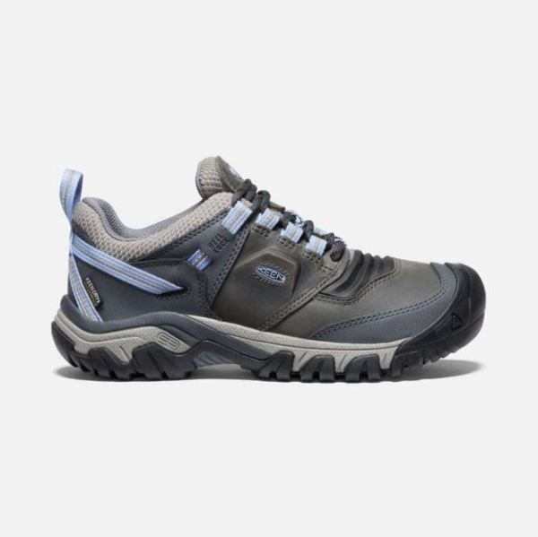 Keen Shoes | Women's Ridge Flex Waterproof-Steel Grey/Hydrangea