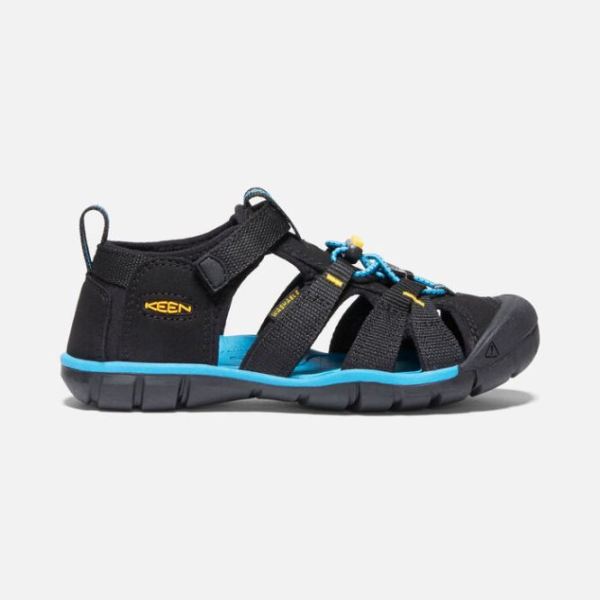 Keen Shoes | Big Kids' Seacamp II CNX-Black/KEEN Yellow