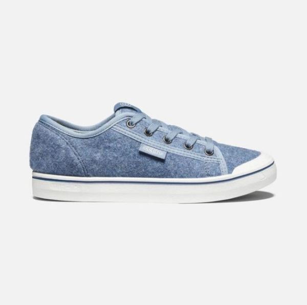 Keen Shoes | Women's Elsa Lite Felt Sneaker-Blue Felt/Vapor