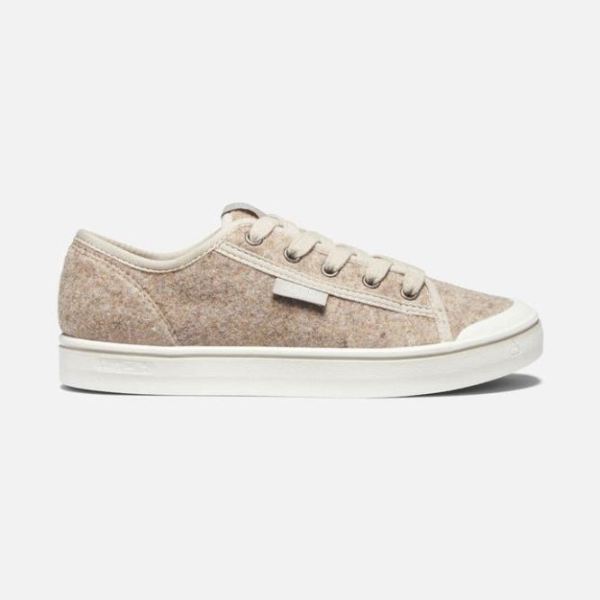 Keen Shoes | Women's Elsa Lite Felt Sneaker-Taupe Felt/Silver Birch