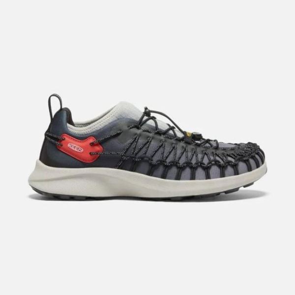 Keen Shoes | Men's UNEEK SNK Sneaker-Black/Red Carpet