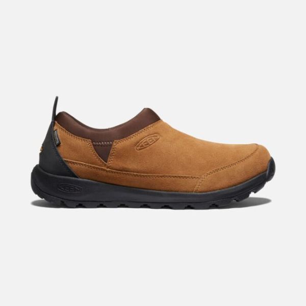 Keen Shoes | Men's Glieser Waterproof Moc-Golden Brown/Chestnut