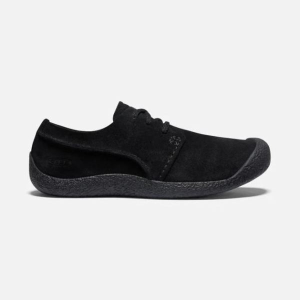 Keen Shoes | Men's Howser Suede Oxford-Black/Black