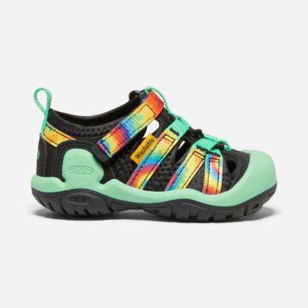 Keen Shoes | Toddlers' Knotch Creek Sandal-Tie Dye/Irish Green