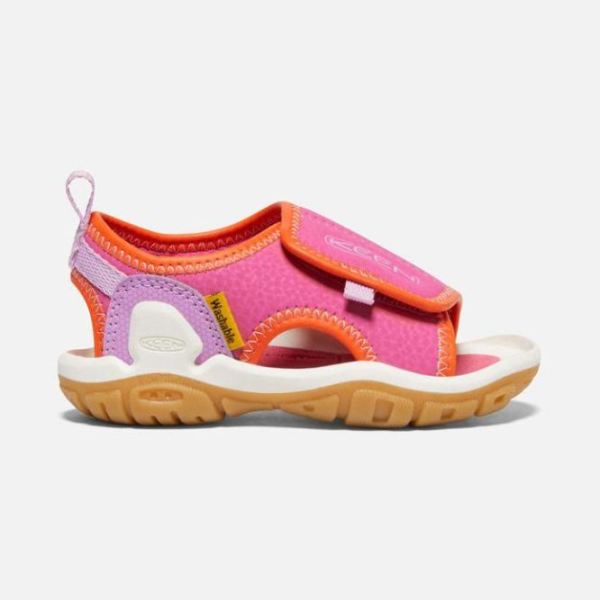 Keen Shoes | Toddlers' Knotch River Open-Toe Sandal-Magenta/Lilac Chiffon