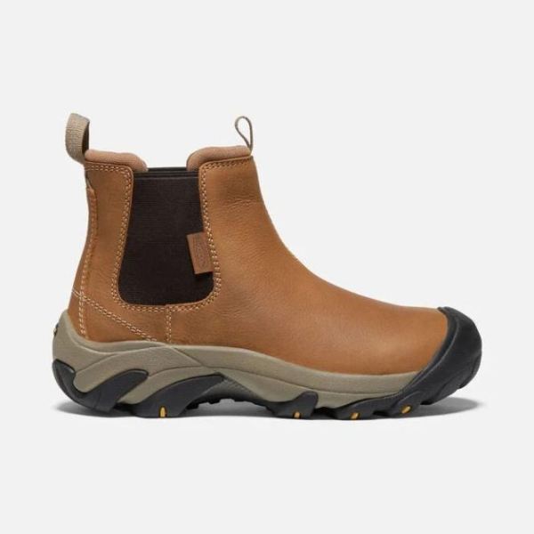 Keen Shoes | Women's Targhee II Chelsea-Cognac/Shitake