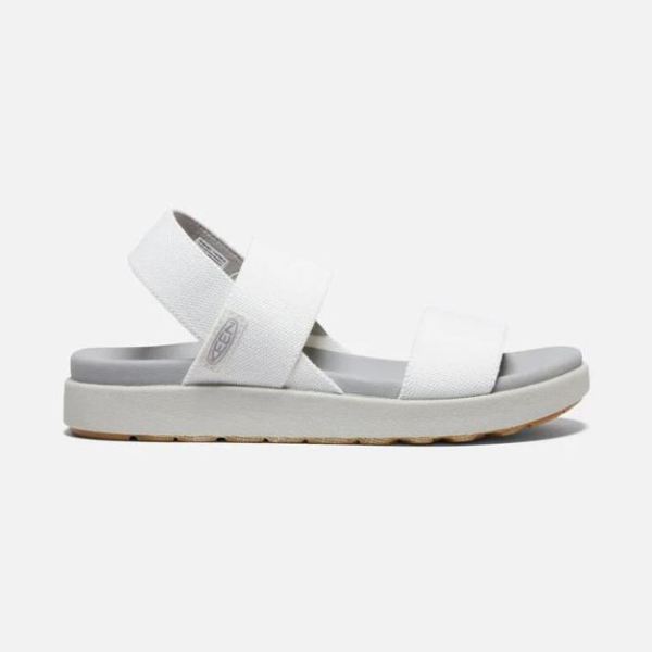 Keen Shoes | Women's Elle Backstrap Sandal-White/Vapor