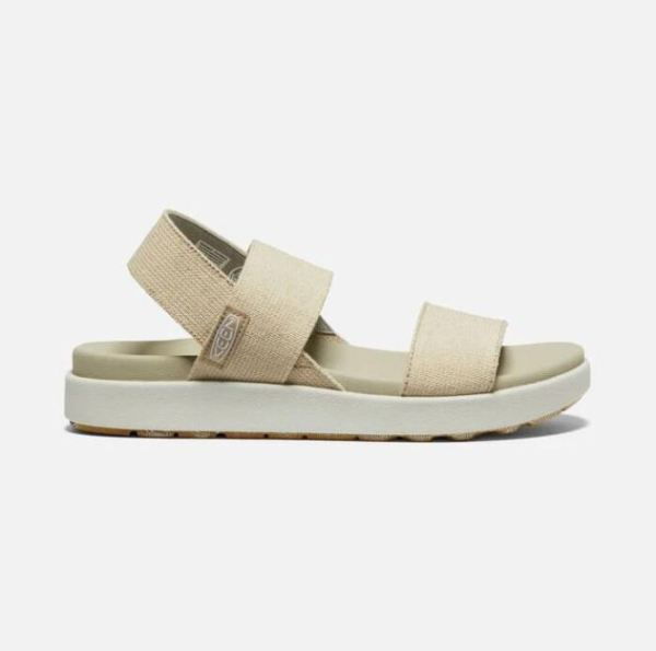 Keen Shoes | Women's Elle Backstrap Sandal-Natural Hemp/Plaza Taupe