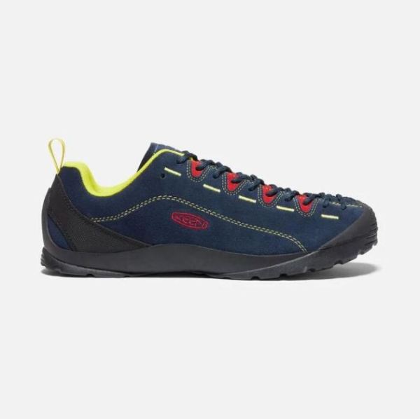 Keen Shoes | Men's Jasper-Black Iris/Red Carpet