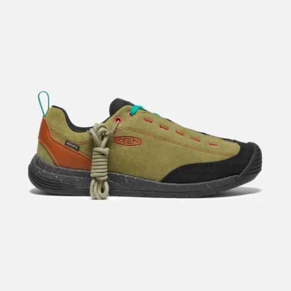Keen Shoes | Men's Jasper II Waterproof Shoe-Pollen/Black Paisley