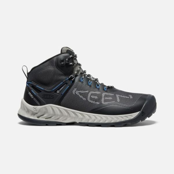 Keen Shoes | Men's NXIS EVO Waterproof Boot-Magnet/Bright Cobalt