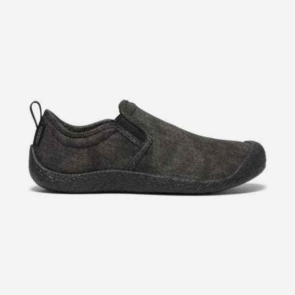 Keen Shoes | Women's Howser Canvas Slip-On-Black/Black