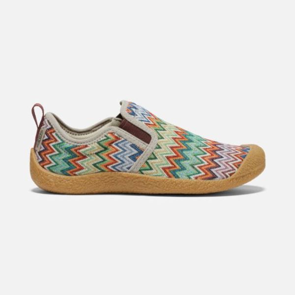 Keen Shoes | Women's Howser Canvas Slip-On-Chevron/Plaza Taupe