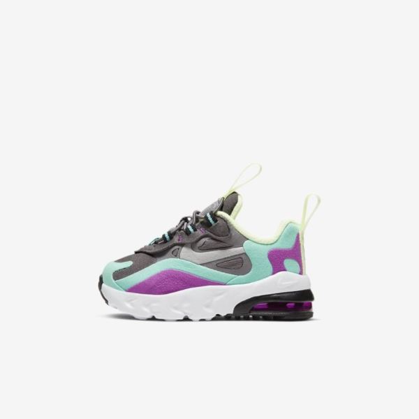 Kids Nike Air Max 270 RT | Gunsmoke / Aurora / Hyper Violet / Reflect Silver