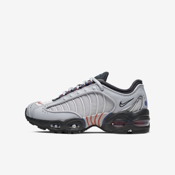 Kids Nike Air Max Tailwind 4 SE | Wolf Grey / Pure Platinum / Off Noir / Metallic Silver