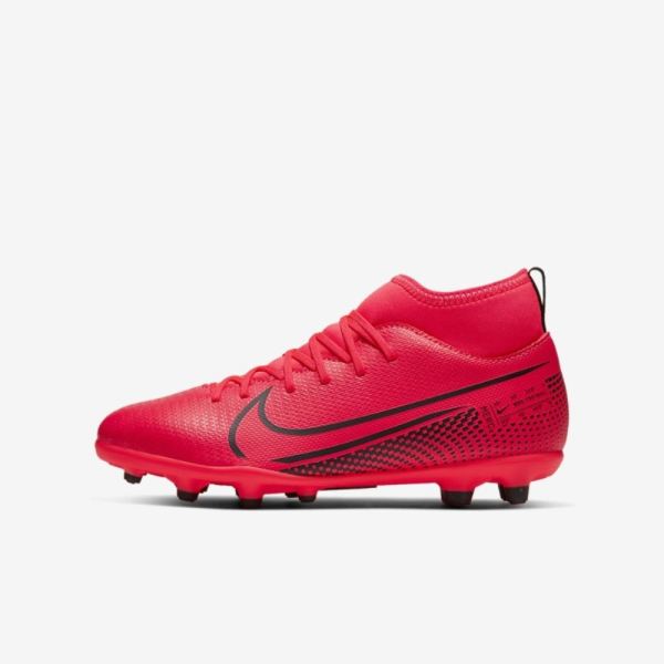 Kids Nike Jr. Mercurial Superfly 7 Club MG | Laser Crimson / Laser Crimson / Black