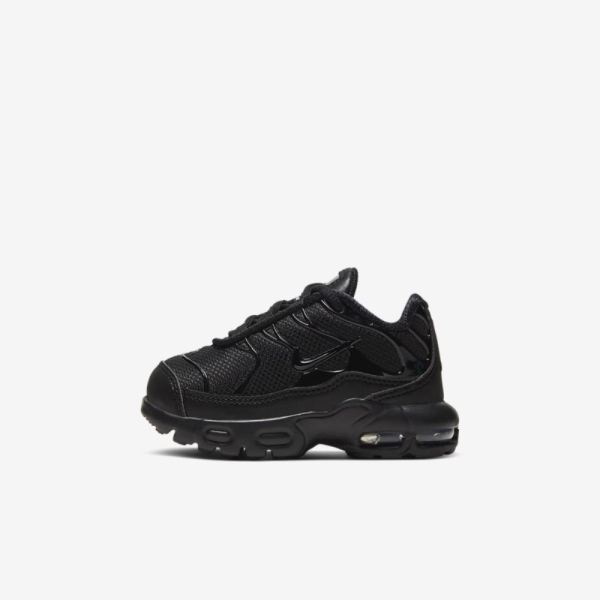 Kids Nike Air Max Plus | Black / Black / Black