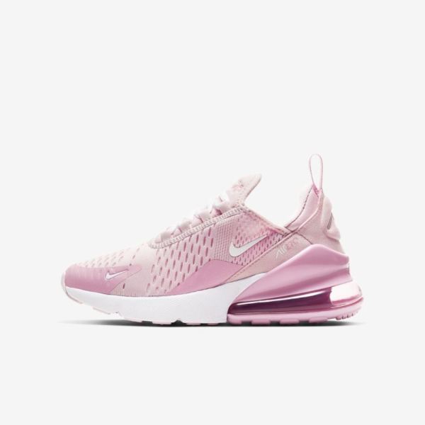 Kids Nike Air Max 270 | Pink Foam / Pink Rise / White