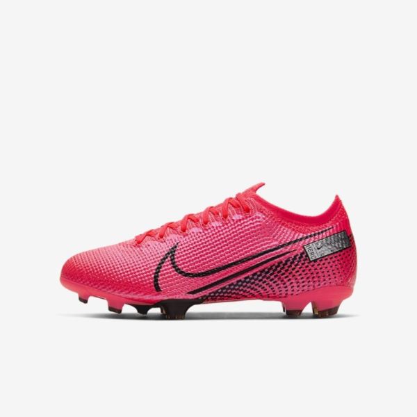 Kids Nike Jr. Mercurial Vapor 13 Elite FG | Laser Crimson / Laser Crimson / Black