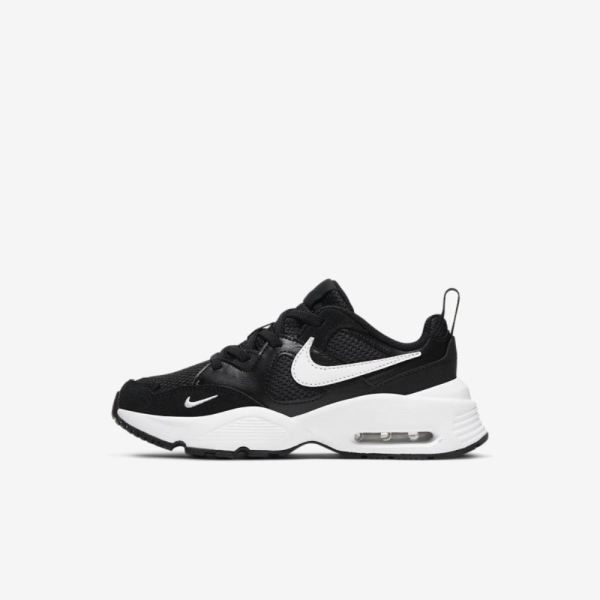 Kids Nike Air Max Fusion | Black / Black / White