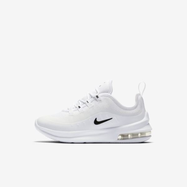 Kids Nike Air Max Axis | White / White / White / Black