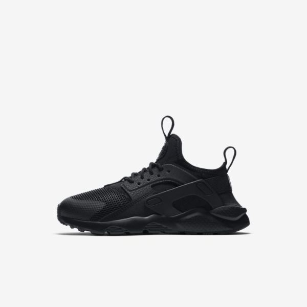 Kids Nike Huarache Ultra | Black / Black