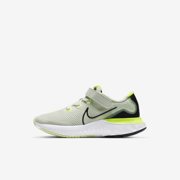 Kids Nike Renew Run | Spruce Aura / Sail / Volt / Black