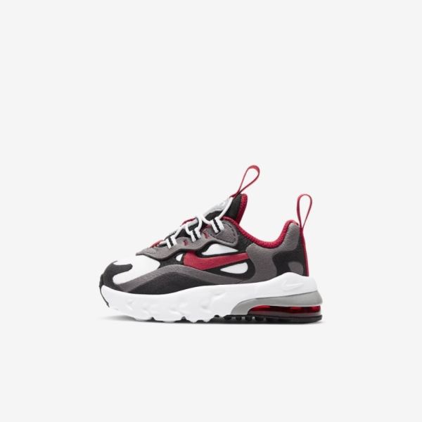 Kids Nike Air Max 270 RT | Iron Grey / Black / White / University Red