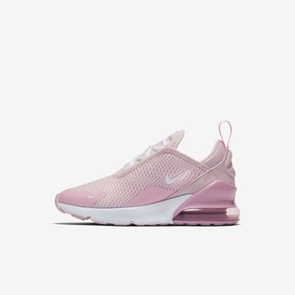 Kids Nike Air Max 270 | Pink Foam / Pink Rise / White
