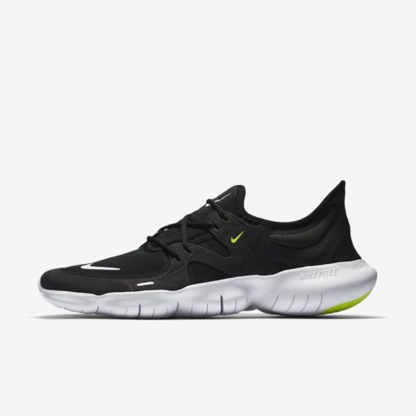 Nike Free RN 5.0 | Black / Anthracite / Volt / White