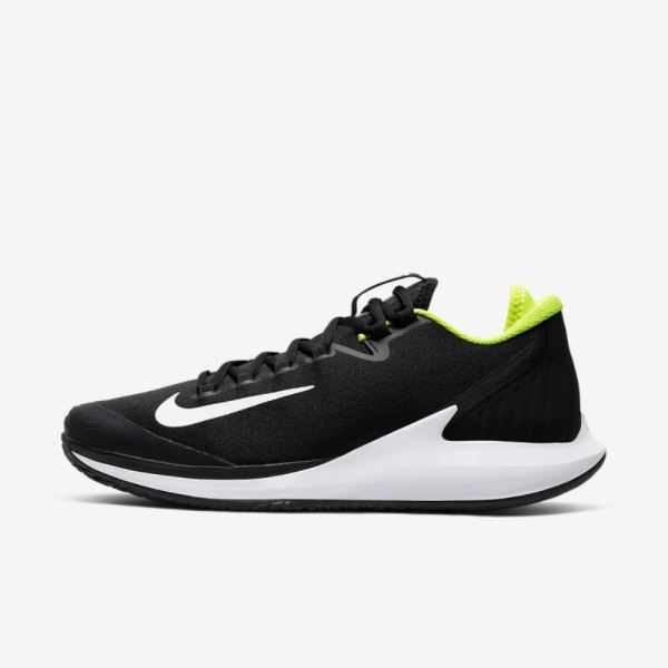 NikeCourt Air Zoom Zero | Black / Volt / White