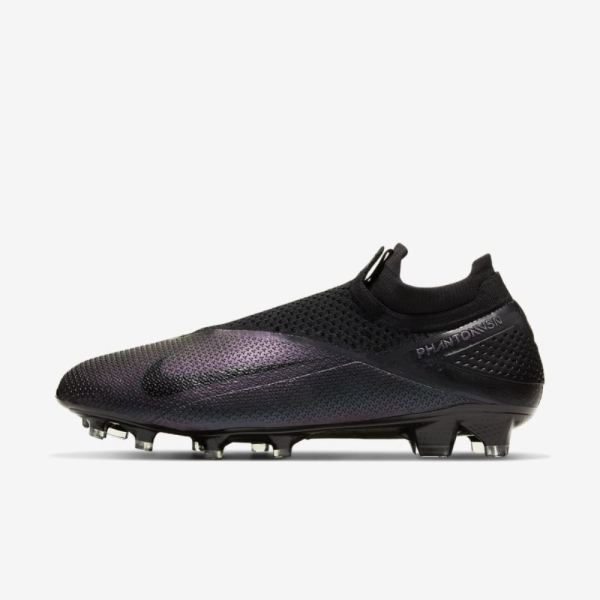 Nike Phantom Vision 2 Elite Dynamic Fit FG | Black / Black