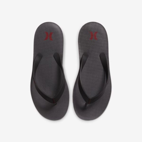Hurley One And Only | Dark Smoke Grey / Gym Red