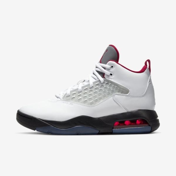 Jordan Maxin 200 | White / Black / Reflect Silver / Gym Red