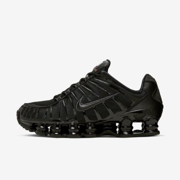 Nike Shox TL | Black / Metallic Hematite / Max Orange / Black