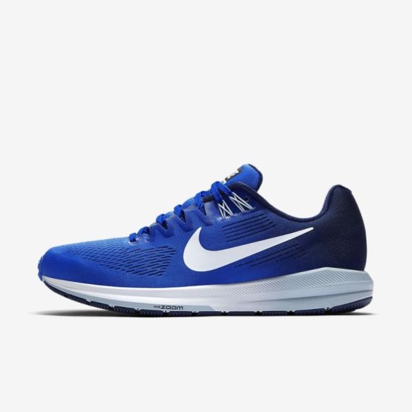 Nike Air Zoom Structure 21 | Mega Blue / Binary Blue / Light Armoury Blue / White