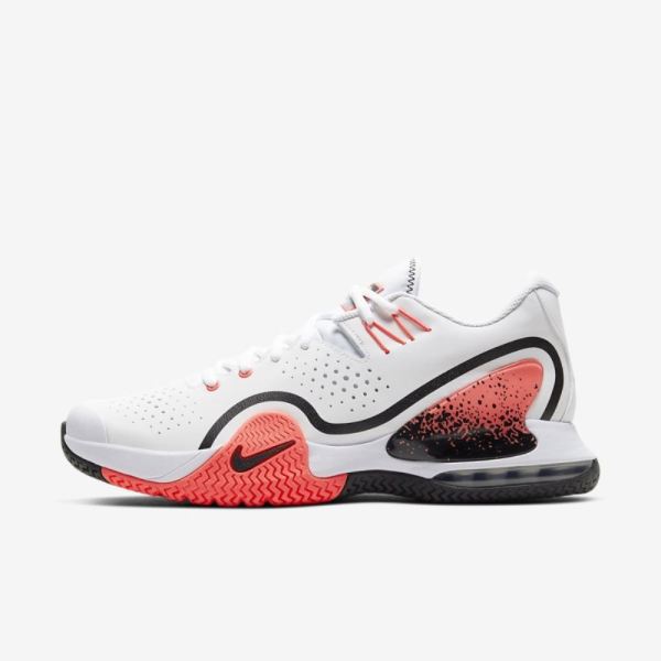 NikeCourt Tech Challenge 20 | White / Hot Lava / Black / Wolf Grey