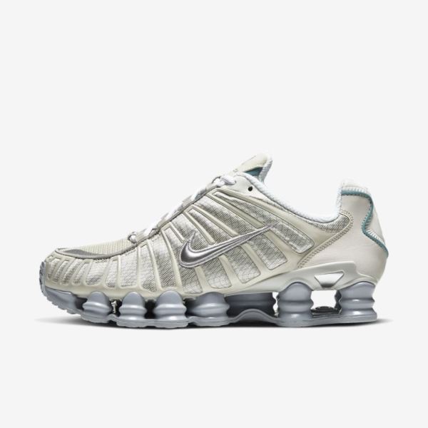 Nike Shox TL | Light Bone / Cool Grey / Sail / Metallic Silver