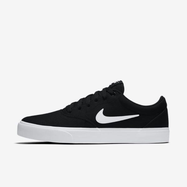 Nike SB Charge Canvas | Black / White