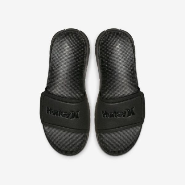 Hurley Fusion Slide | Black / Black