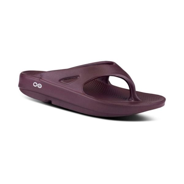 OOFOS SHOES MEN'S OORIGINAL SANDAL - CABERNET
