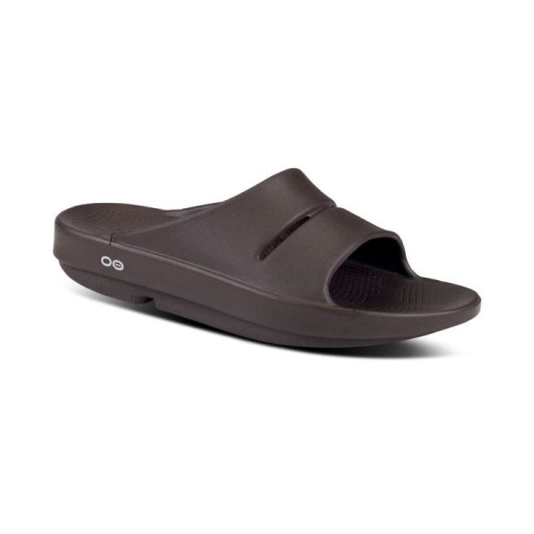 OOFOS SHOES MEN'S OOAHH SLIDE SANDAL - MOCHA